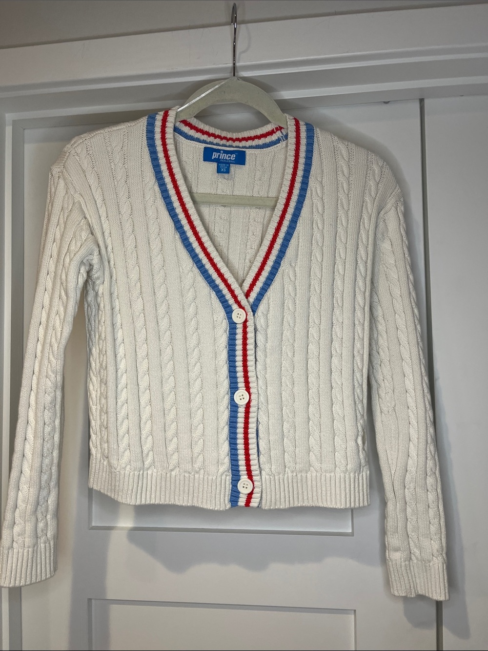Prince Pickleball Cardigan Sweater XS